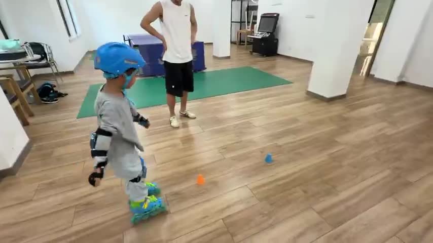 Roller skating 1